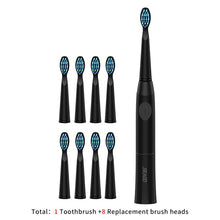 将图片加载到图库查看器,SEAGO Sonic Electric Toothbrush 360 Upgraded Automatic Rechargeable Tooth Brush Waterproof Replacement Brush Heads Gift SG548