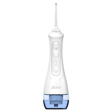 将图片加载到图库查看器，SEAGO New Oral Irrigator Portable Water Dental Flosser USB Rechargeable 3 Modes IPX7 200ML Water for Cleaning Teeth SG833

