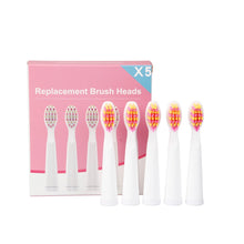 将图片加载到图库查看器，5pcs Drop shipping Seago Toothbrush Head for Seago SG610 SG908 SG917 910 507 Toothbrush Electric Replacement Tooth Brush Heads
