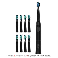将图片加载到图库查看器，SEAGO Sonic Electric Toothbrush 360 Upgraded Automatic Rechargeable Tooth Brush Waterproof  Replacement Brush Heads Gift SG548
