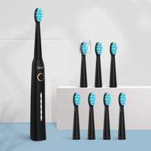 将图片加载到图库查看器，Seago Sonic Electric Toothbrush Tooth brush USB Rechargeable adult Waterproof Ultrasonic automatic 5 Mode with Travel case
