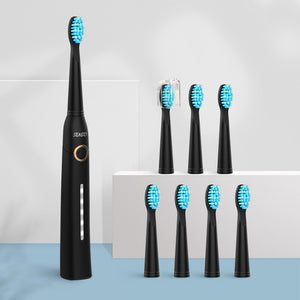 Seago Sonic Electric Toothbrush Tooth brush USB Rechargeable adult Waterproof Ultrasonic automatic 5 Mode with Travel case