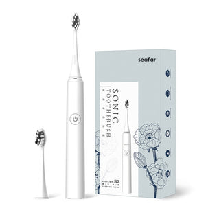 Seago Electric Sonic Toothbrush 5 Mode Rechargeable Automatic Replacement Tooth Brush Adult Waterproof Whitenig Best Gift