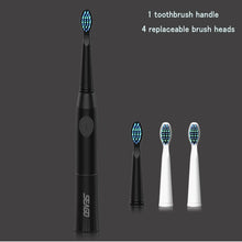 将图片加载到图库查看器，SEAGO Electric Toothbrush Sonic Electric Toothbrush Teeth Cleaning Electrical Toothbrush Dental Electric Brush 4 Nozzles
