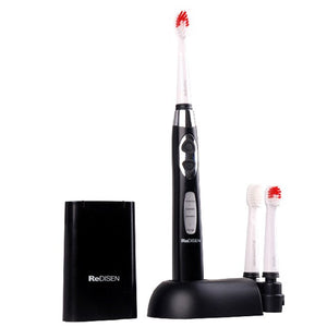 Rechargeable Electric Toothbrush Sonic For Adult Couples with 3 Toothbrush heads   SG952