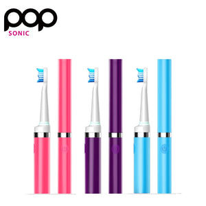 POP Battery Electric Toothbrush Slim Portable Travel Sonic POP SONIC  The Go Everywhere Sonic Toothbrush Go Sonic Toothbrush