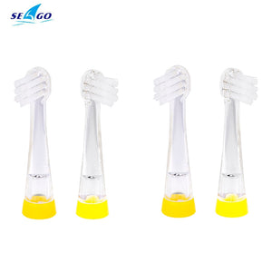 Seago Baby Electric Sonic Replacement Brush Heads Dupont Super Soft bristle Hygiene Care Clean Children SG811 for Ek1 SG-602