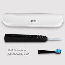将图片加载到图库查看器，SEAGO Portable Travel Box For Electric Toothbrush Outdoor Electric Tooth Brush Protect Cover Storage Box Case (only travel box)
